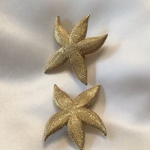 St. John Vintage Starfish Earrings